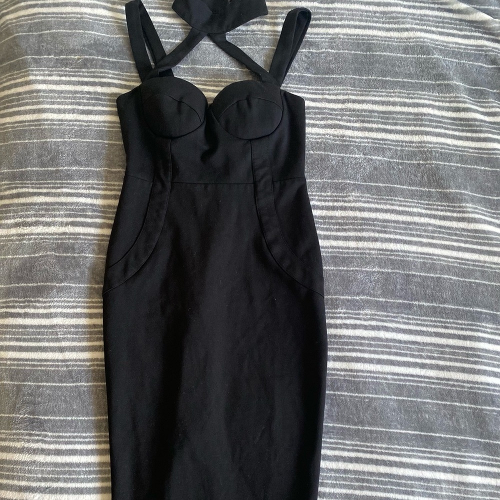 Fashion Nova Sexy Black Dress